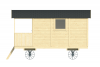 Pipowagen / Zigeunerwagen Paddy met veranda 480x240 cm