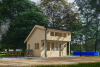 Chalet Panorama 425x425 cm - exterieur gecoat