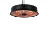 Eurom Hanglamp heater 1500 RC terrasverwarmer Ø43x10 cm