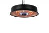 Eurom Hanglamp heater 1500 RC terrasverwarmer Ø43x10 cm