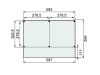 Plattegrond Douglasvision DIY kapschuur 600x300 cm