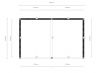 Trendhout Siena overkapping 640x415 cm Totaalpakket