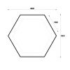 Prieel Groot diameter 400 cm plattegrond