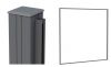 Aluminium profielenset antractiet
