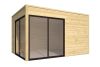 Tuindeco Rico Blokhut 400x300 cm 28 mm vuren bruin geïmpregneerd