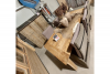 Tuinset Riviera - teak tafel + 6 wicker stoelen Darlington incl. kussens - Amersfoort