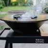 Barbecue BIG Jack 3.0 Blackline - incl. hoes en houtopslag - Ø 80 cm