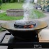Barbecue BIG Jack 3.0 Blackline - incl. hoes en houtopslag - Ø 80 cm