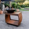 Barbecue BIG Jack 3.0 Cortenstaal - incl. hoes en houtopslag - Ø 80 cm