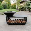 Barbecue Compania - incl. hoes en houtopslag - Ø 60 cm 