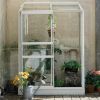 Muurkas Emma I - 132x69x194 cm - Wit - Veiligheidsglas