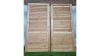Louvre wand vuren– 223,5x107,5 cm - 2 stuks beschikbaar - SALE25151