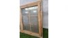 Dubbel raam blank vurenhout 140,5x92,5 cm - SALE25159