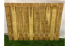 Lariks/douglas tuinscherm Zwarte Woud 130x180 cm - SALE01200