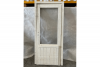 Paneeldeur 86,5x198 cm - wit gespoten - incl. kozijn - SALE01339