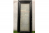Douglas deur 94x211 cm - zwart gecoat, incl. kozijn - SALE01065