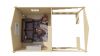 SUPERDEAL! Blokhut Sanstrov 380x320 cm + luifel 270 cm - SALE02201