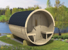 Barrelsauna Ø195x300 cm - Vurenhout