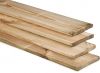 Schuttingplank geïmpregneerd grenen 1.6x14x500 cm