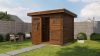 Lugarde Select Blokhut Zwolle 250x250cm - Keteldruk Bruin