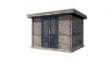 Lugarde Select Wassenaar Blokhut 300x250 cm 28 mm keteldruk grijs geïmpregneerd