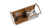 Lugarde Select Blokhut met overkapping Varsseveld 300x250cm + 300cm - Keteldruk Bruin