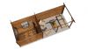 Lugarde Select Blokhut met overkapping Zandvoort 300x250cm + 400cm - Keteldruk Bruin