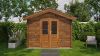Lugarde Select Blokhut Twello 300x300cm - Keteldruk Bruin