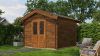 Lugarde Select Blokhut Twello 300x300cm - Keteldruk Bruin