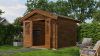 Lugarde Select Blokhut Twello 300x300cm - Keteldruk Bruin