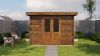 Lugarde Select Blokhut Barneveld 300x400cm - Keteldruk Bruin