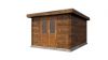 Lugarde Select Blokhut Barneveld 300x400cm - Keteldruk Bruin