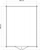 Lugarde Select Blokhut Barneveld 300x400cm - Keteldruk Grijs