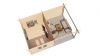 Lugarde Select Blokhut met overkapping Tiel 300x400cm + 300cm - Onbehandeld