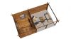 Lugarde Select Blokhut met overkapping Culemborg 300x400cm + 400cm - Keteldruk Bruin