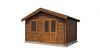 Lugarde Select Blokhut Brummen 400x300cm - Keteldruk Bruin