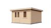 Lugarde Select Blokhut Winterswijk 400x400cm - Onbehandeld