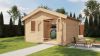 Lugarde Select Blokhut Loenen 400x400cm - Onbehandeld