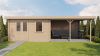 Lugarde Select Blokhut met overkapping Didam 400x400cm + 400cm - Onbehandeld