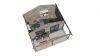 Lugarde Select Blokhut met overkapping Heerde 500x300cm + 200cm - Keteldruk Grijs