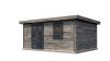 Lugarde Select Blokhut Duiven 500x400cm - Keteldruk Grijs