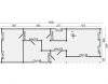 Blokhut Slane 1400x490 cm - Red class wood geïmpregneerd