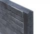 Onderplaten antraciet Leisteenmotief 3,5x36x184 cm