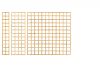 Trellis recht 180x180 cm