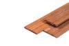 Schuttingplank Hardhout glad geschaafd voorzijde 2x V-groef 1,5x14x245 cm