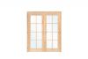 Dubbele deur D2 159x190 cm 28-45 mm