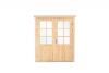 Extra hoge en brede deur 174x209 cm - Rechtsdraaiend