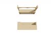 Bar met kabinet 180x72,4x127,3 cm