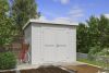Outdoor Life Mila Tuinhuis 200x200 cm 28 mm vuren Platinum Grey gecoat
