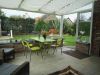 Veranda met glasschuifsysteem